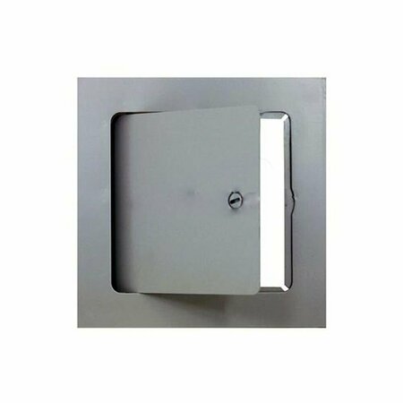 AMERICAN IMAGINATIONS 12 in. Stainless Steel Grey Metal Access Panel AI-38831